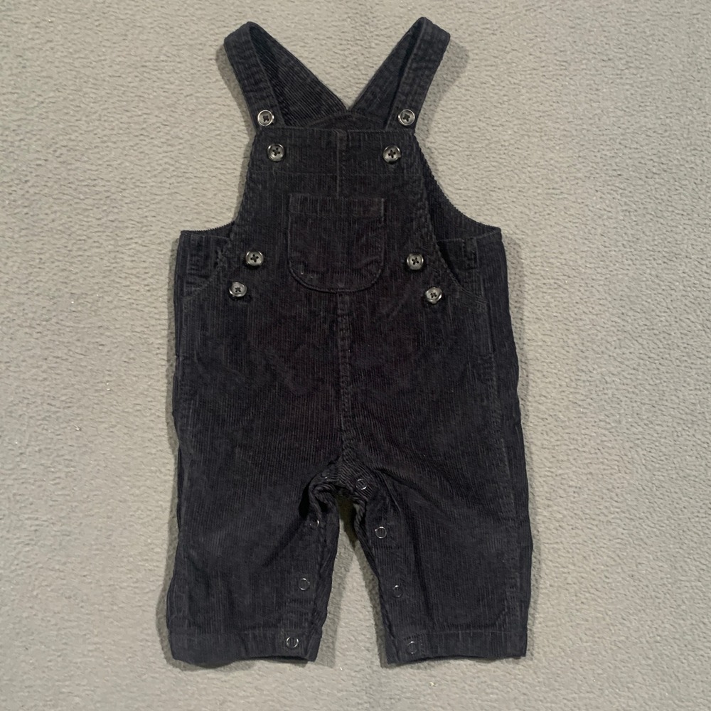 Carter's Just One You Overalls Baby 3M Navy Blue Corduroy Cotton Classic Rugged
